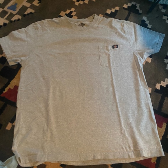 Final Gone 11/17! Dickies 2 short sleeve pocket t-shirts-light blue &  gray - Picture 9 of 12